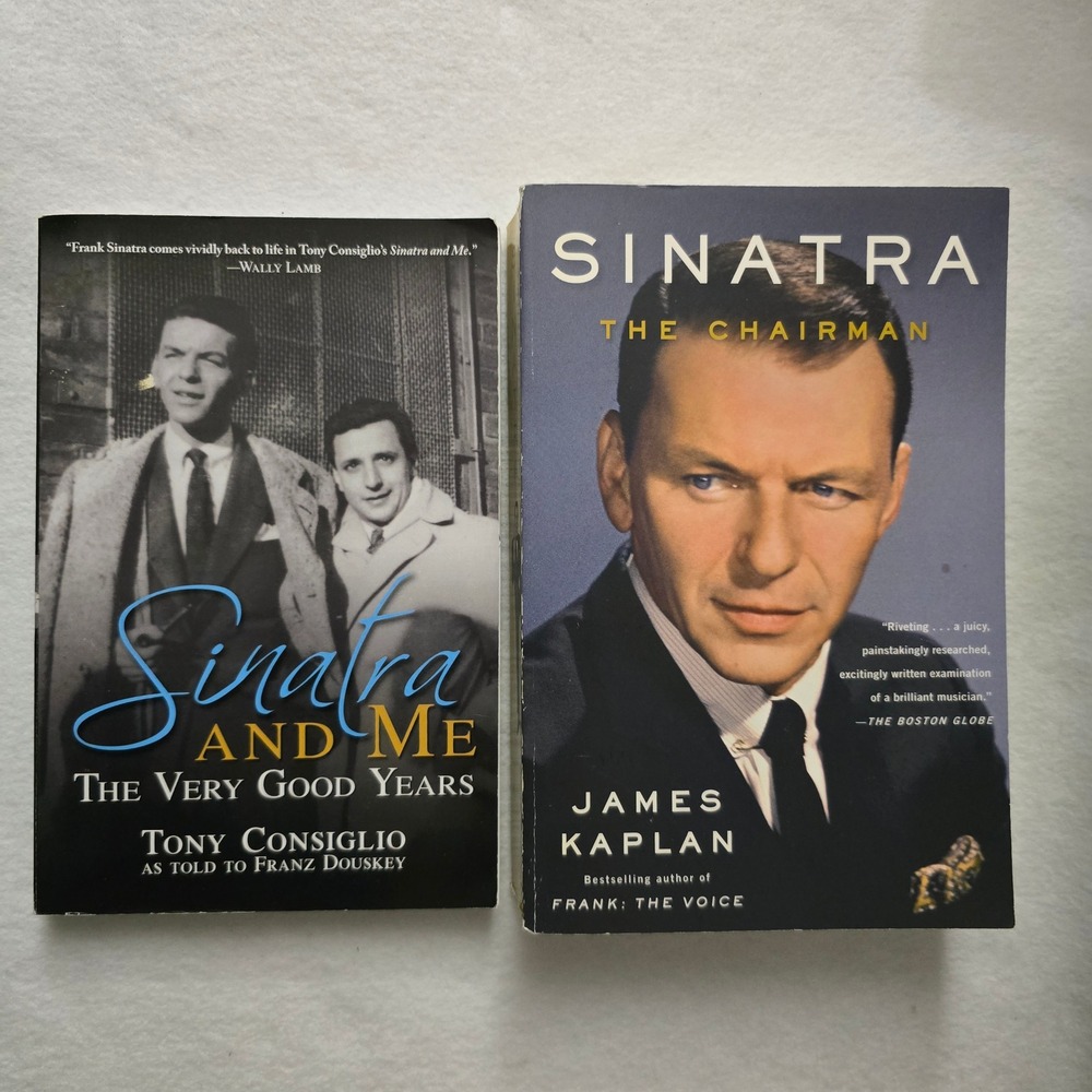 Frank Sinatra Biography Book Lot The Chairman James Kaplan & Sinatra and Me